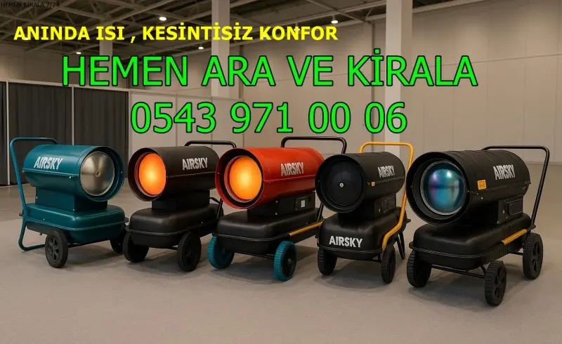 Bolu ELEKTRİKLİ ISIMAK KİRALAMA MAZOTLU ISITICI ISIMAK