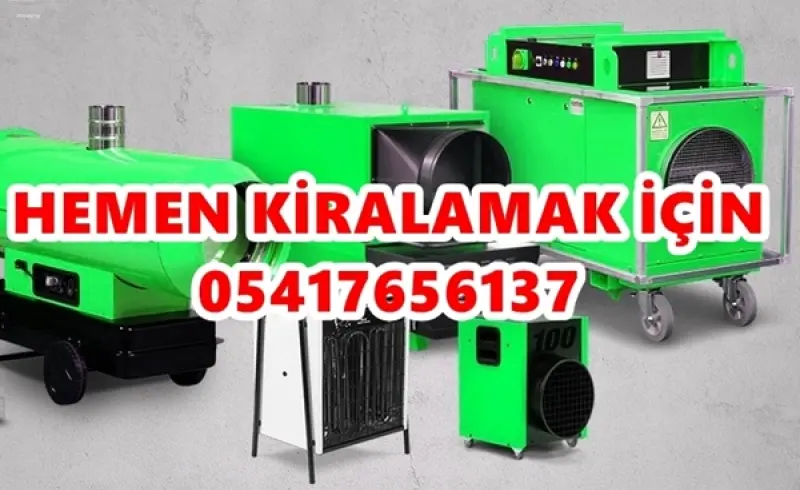 İnşaat Şantiye Isıtıcısı Modelleri Nedir? Kullanım Alanları