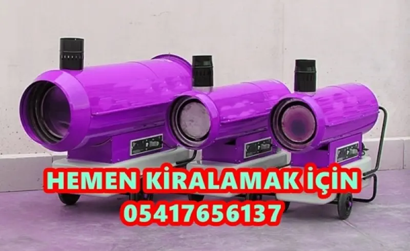 Isıtıcı Kiralama Hizmeti Nedir? Kullanım Alanları