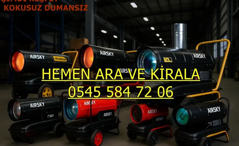 Konyaaltı (Antalya) ELEKTRİKLİ ISIMAK KİRALAMA MAZOTLU ISITICI ISIMAK