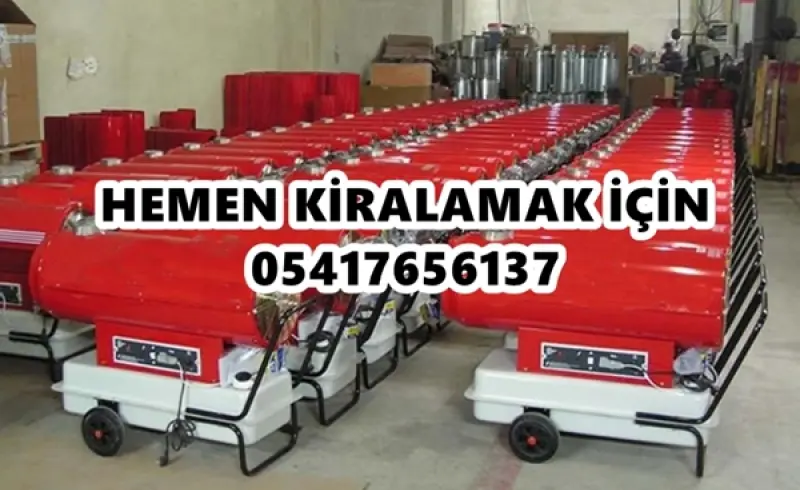Sanayi Tipi Mazotlu Isıtıcılar Nedir? Kullanım Alanları