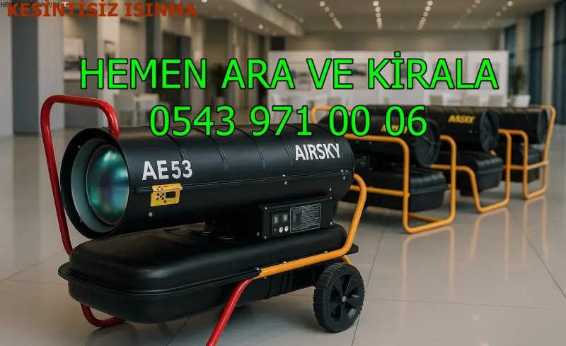 Tunceli ELEKTRİKLİ ISIMAK KİRALAMA MAZOTLU ISITICI ISIMAK